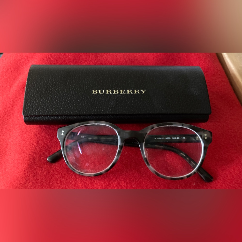 Authentic Burberry prescription eyeglasses